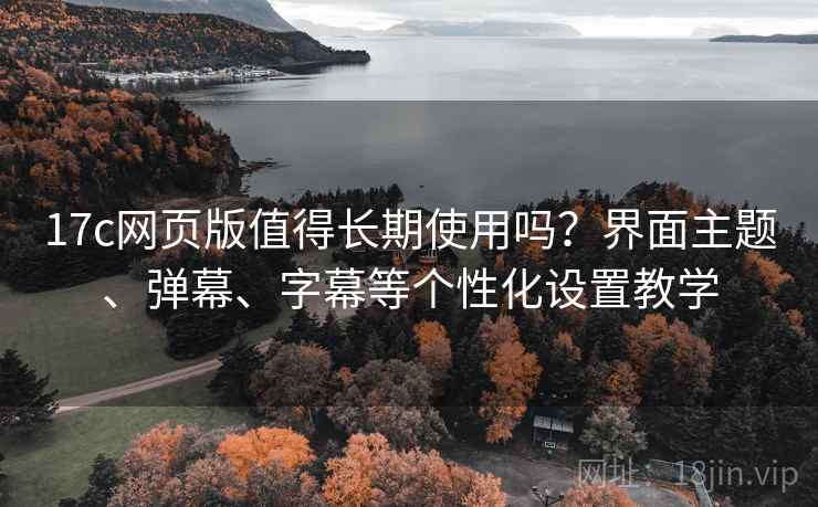 17c网页版值得长期使用吗？界面主题、弹幕、字幕等个性化设置教学