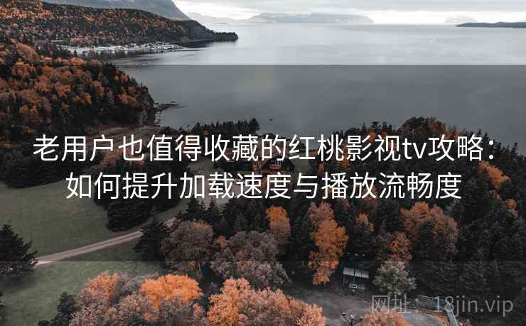 老用户也值得收藏的红桃影视tv攻略:如何提升加载速度与播放流畅度 老用户也值得收藏的红桃影视tv攻略:如何提升加载速度与播放流畅度