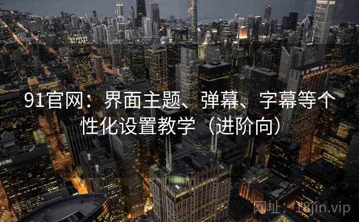 91官网:界面主题、弹幕、字幕等个性化设置教学(进阶向) 91官网:界面主题、弹幕、字幕等个性化设置教学(进阶向)